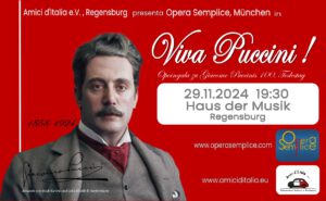 🎶 Musica - VIVA PUCCINI - Operngala zu Giacomo Puccinis 100. Todestag @ Haus der Musik