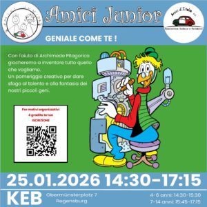 🧒🏽 Amici Junior: Geniale come te @ KEB